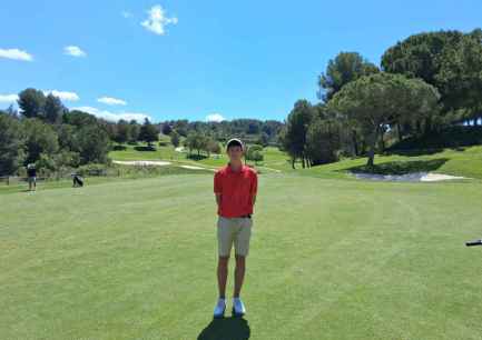 Miguel López compite en el Campeonato de España Amateur Match Play-Copa 
