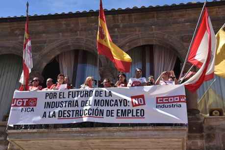 El Moncayo se manifiesta en Ágreda en defensa del empleo