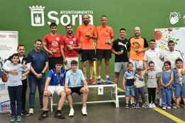 La Hermandad de Donantes de Sangre de Soria organiza su I torneo de frontenis
