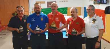 Pedro Camarero, del C. A. Numancia de Billar, triunfa en Alcobendas