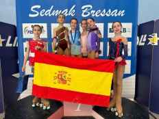 Medalla internacional en Italia para el CD Patín Soria 