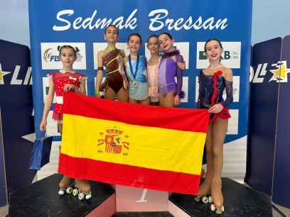 Medalla internacional en Italia para el CD Patín Soria Medalla internacional en Italia para el CD Patín Soria