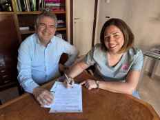 Clínica Dental Virginia Sanz y FSIE Soria firman acuerdo de colaboración