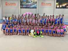 Resultados del Club Gimnasia Duero en Campeonato provincial promesas de gimnasia ritmica