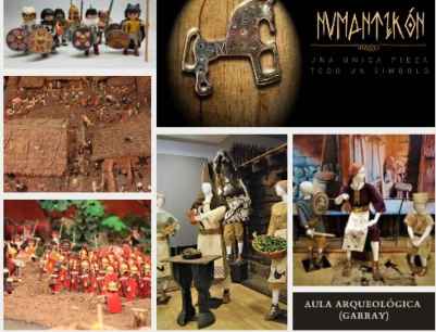 Tierraquemada abre exposición "Numantikón" en aula arqueológica de Garray Tierraquemada abre exposición "Numantikón" en aula arqueológica de Garray