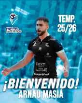 Arnau Masiá, nuevo líbero de Grupo Herce Soria
