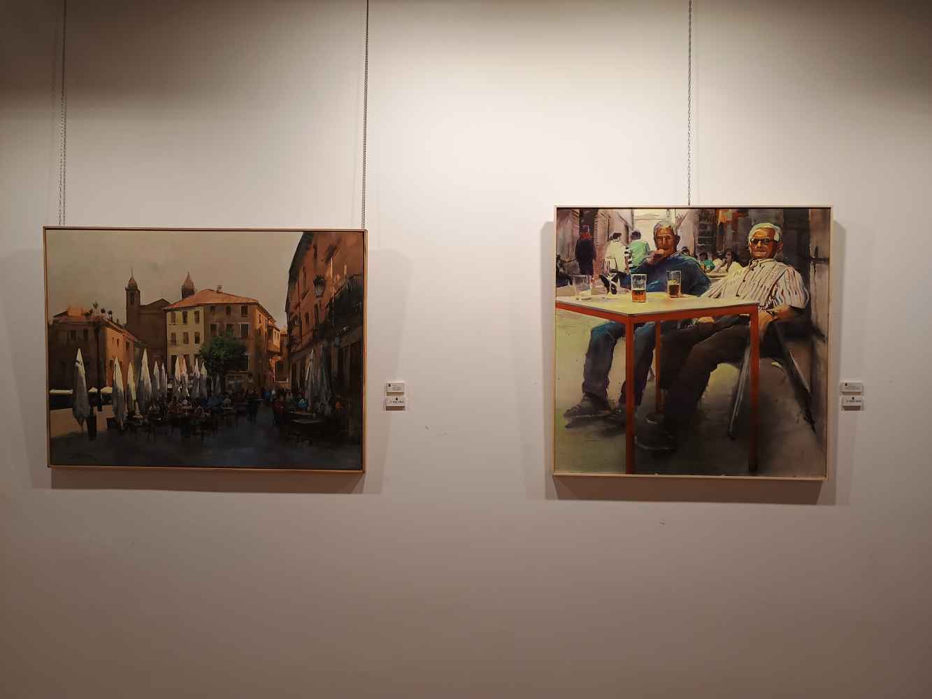 Ágreda expone obras presentadas a su XV Premio Nacional de Pintura