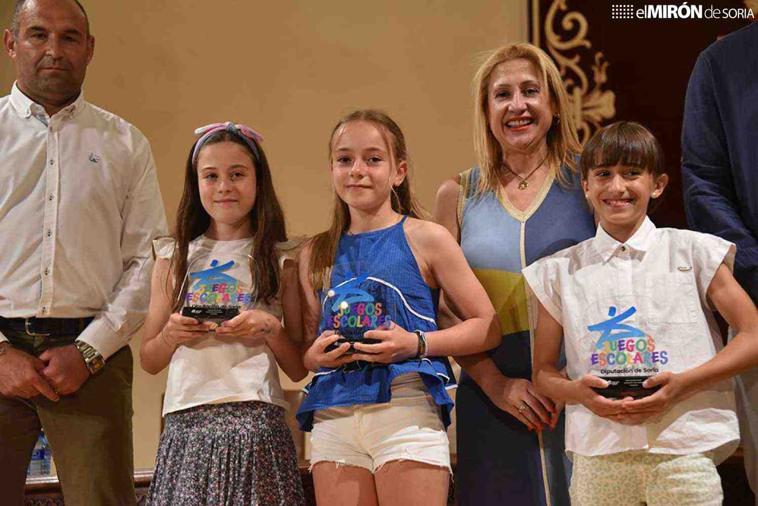 Entrega de premios a campeones de Juegos Escolares 2024-25 en Soria