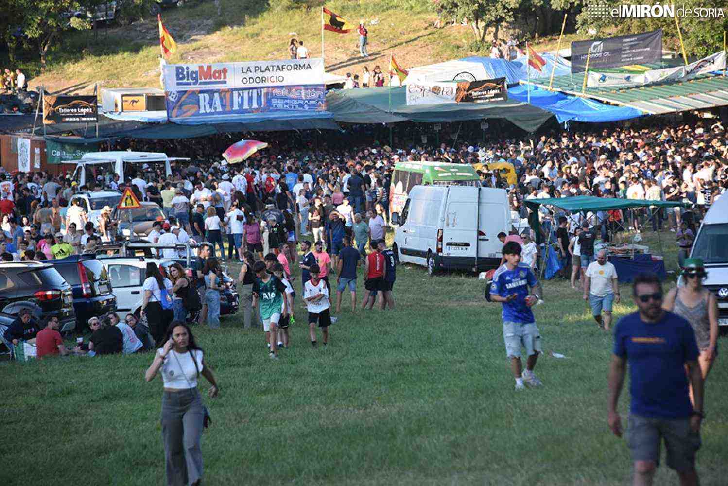 Más de 100.000 euros para autobuses a Valonsadero y baños químicos para San Juan