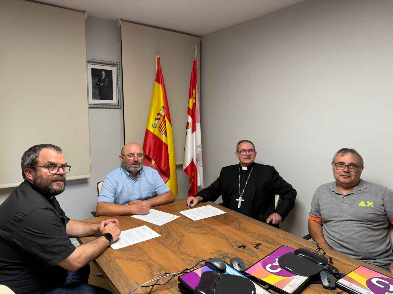 Convenio entre la Diócesis y Alcubilla de las Peñas para restaurar la iglesia