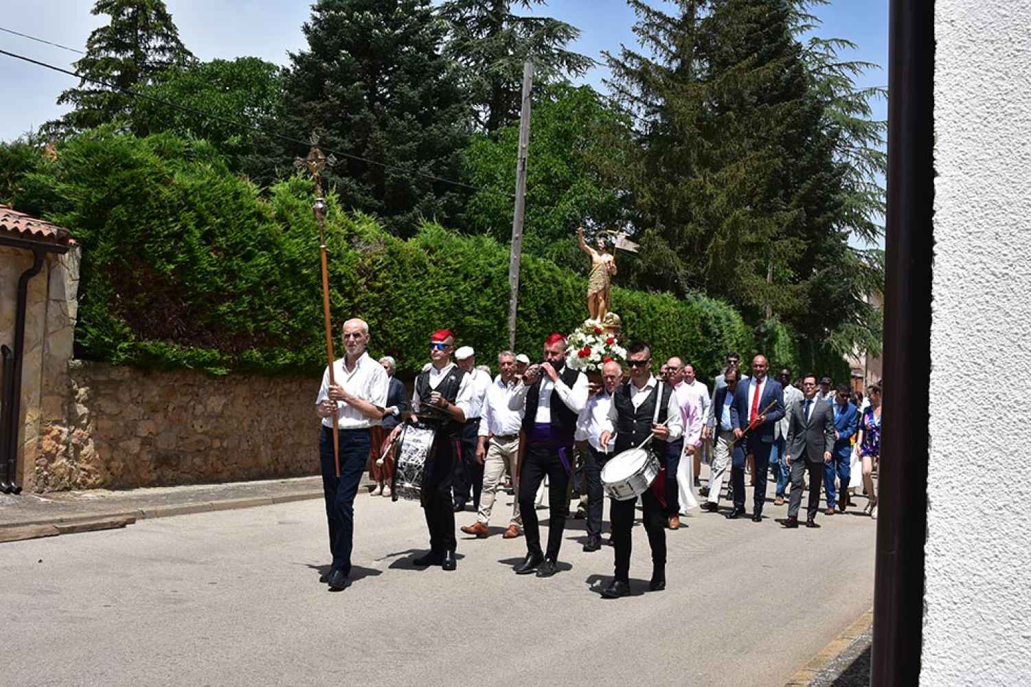 Quintana Redonda honra a su patrón San Juan Bautista