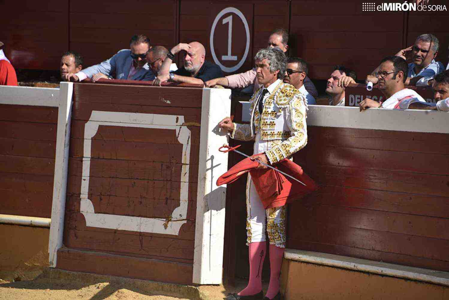 Rubén Sanz, en mano a mano de festival de las fiestas patronales de San Esteban de Gormaz