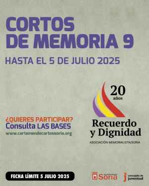 Recuerdo y Dignidad convoca "Cortos de Memoria 9” Recuerdo y Dignidad convoca "Cortos de Memoria 9”