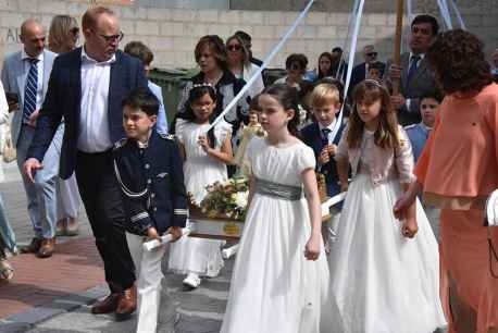 Ólvega acompaña a la Virgen de Olmacedo, por el camino verde, hasta su ermita