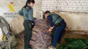 Desmantelada organización criminal que robaba cableado de cobre 