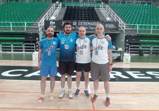 Varias medallas para volantistas sorianos en el Top Master senior de Cáceres 