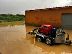 El 1-1-2 atiende más de doscientas llamadas a causa de una tormenta en Valladolid