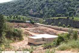Avanzan los trabajos de integración paisajística de la antigua EDAR de Soria junto al Duero