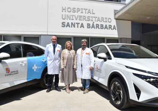 Sanidad incorpora dos nuevos vehículos SUV para centros de salud de San Pedro Manrique y Covaleda