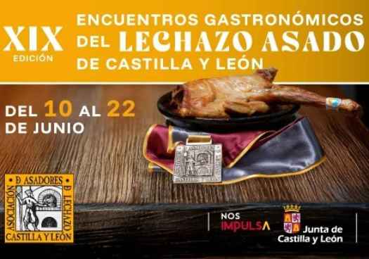 Los Encuentros Gastronómicos del Lechazo Asado llegan a su XIX edición