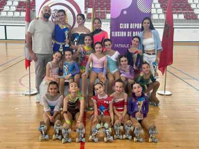 Tres medallas de oro del C.D. Patín Soria en Campeonato regional de patinaje artístico