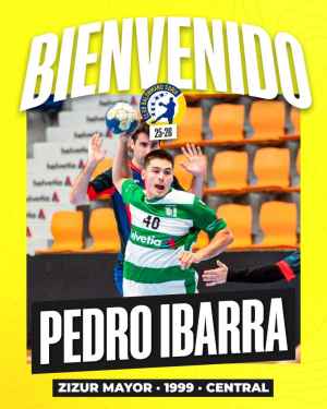 El Balonmano Soria se refuerza con incorporación de central navarro Pedro Ibarra