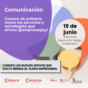 Una jornada dará a conocer los nuevos apoyos de ICECYL para el tejido empresarial