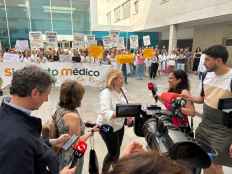 Uno de cada tres médicos secunda huelga convocada por sindicato CESM