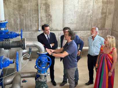 La Junta construye un nuevo depósito regulador en Almazán La Junta construye un nuevo depósito regulador en Almazán