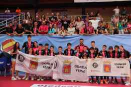 El Sporting Santo Domingo, campeón de España alevín
