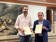 Diputación refuerza su compromiso con C.D. Sporting Voleibol Soria con 15.000 euros 
