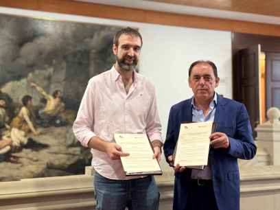 Diputación refuerza su compromiso con C.D. Sporting Voleibol Soria con 15.000 euros Diputación refuerza su compromiso con C.D. Sporting Voleibol Soria con 15.000 euros