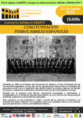 Concierto del Coro Fundación de los Ferrocarriles Españoles en Medinaceli