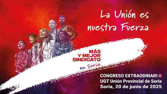 UGT Soria abre nueva etapa sindical con Juan Manuel Peña UGT Soria abre nueva etapa sindical con Juan Manuel Peña