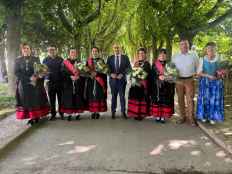 Ágreda celebra ofrenda floral a Virgen de los Milagros 