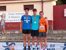 Diego Valero, campeón regional sub 16 en 600 metros lisos
