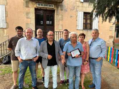 El PSOE homenajea a Francisco Martínez, su afiliado más veterano El PSOE homenajea a Francisco Martínez, su afiliado más veterano