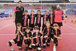 El Sporting Santo Domingo, subcampeón de España en categoría benjamín