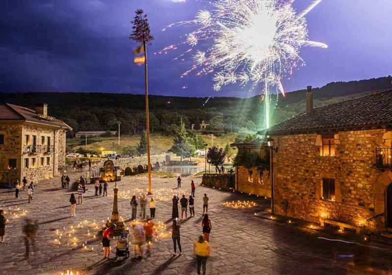 Salduero celebra sexta edición de "Luces del Duero" Salduero celebra sexta edición de "Luces del Duero"
