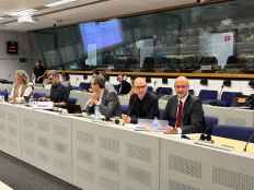 La Junta da visibilidad en Bruselas al papel clave de la Comunidad en el desarrollo del Corredor Atlántico 