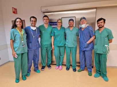 Primeras cirugias con el robot Da Vinci en el hospital Santa Bárbara de Soria