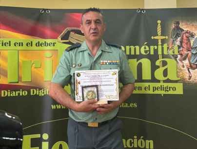 Guardia civil destinado en San Leonardo, Premio a la Constancia Guardia civil destinado en San Leonardo, Premio a la Constancia