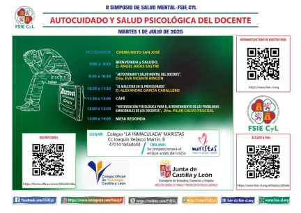 FSIE celebra Simposio autonómico sobre salud mental en ámbito educativo FSIE celebra Simposio autonómico sobre salud mental en ámbito educativo