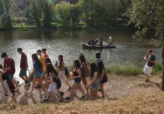Merienda de las Bailas junto al río Duero, en Soria
