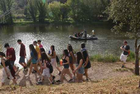 Merienda de las Bailas junto al río Duero, en Soria