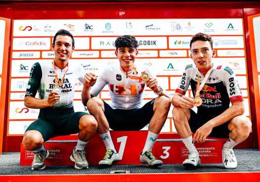 El ciclista Iván Romeo, campeón de España en ruta