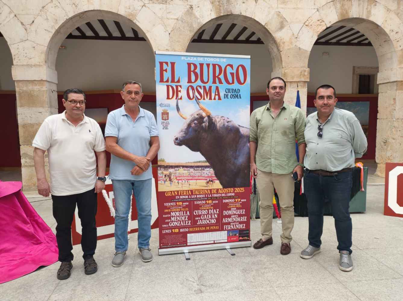 El Burgo de Osma presenta una feria taurina "equilibrada" para San Roque 