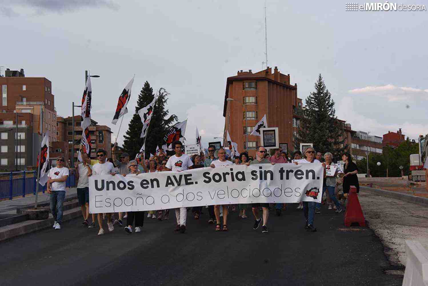 Soria ¡Ya! denuncia silencio de PP y PSOE ante inversión millonaria de reapertura de Soria-Castejón