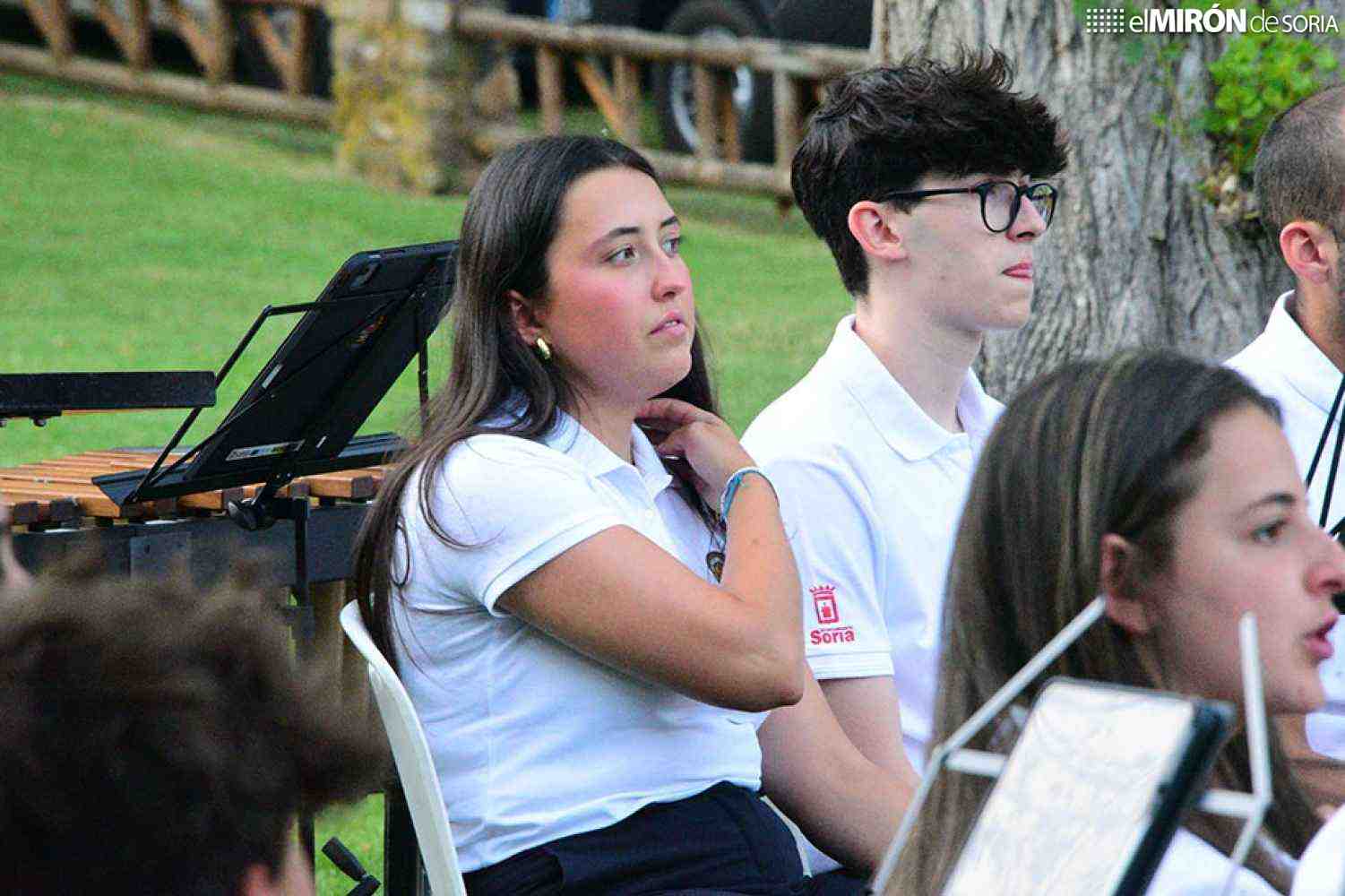 Concierto de la Banda Municipal de Música de Soria en La Barriada