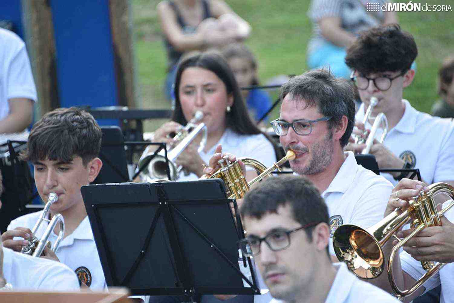 La Banda de Música de Soria lleva su verano musical al Paseo de San Prudencio 
